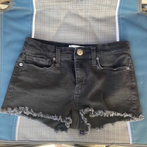 black MUDD shorts